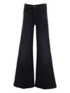 Mother The Roller Sneak Denim Jeans In Blue