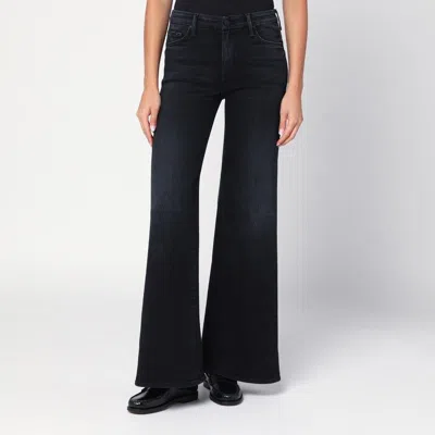 Mother The Roller Sneak Flared Jeans In Blue