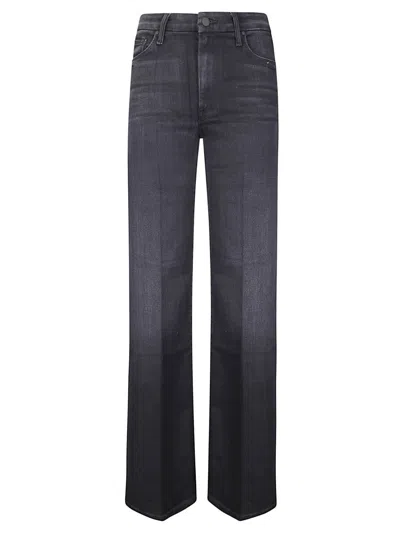 Mother The Roller Sneak Jeans In Gray
