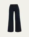 Mother The Roller Wide-leg Jeans In Blue