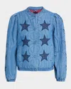 Mother The Rough Puff Bomber Jacket In Stunt Double