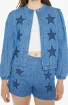 Mother The Rough Puff Bomber Jacket In Stunt Double
