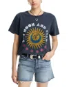 Mother The Rowdy Embellished Graphic T-shirt In Sun Moon And Stars