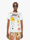 Mother The Rowdy Museum Of Art T-shirt In White