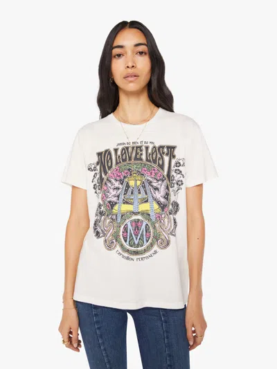 Mother The Rowdy No Love Lost T-shirt In White
