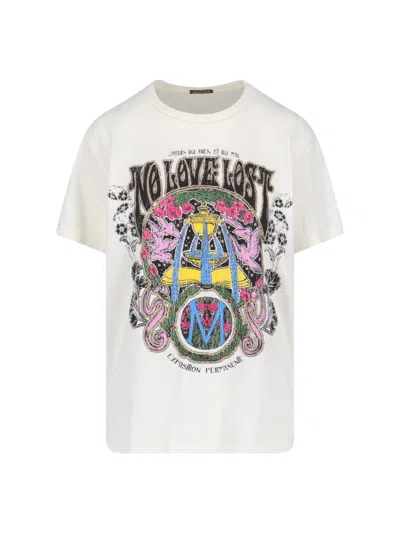 MOTHER THE ROWDY T-SHIRT - WHITE