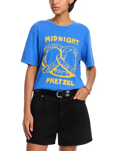 Mother The Rowdy Tee In Blue