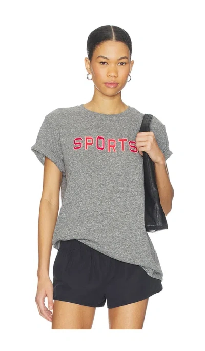 Mother The Rowdy Tee In Gray