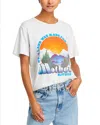 Mother The Rowdy You And Me T-shirt In White - Size X-small In You And Me