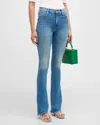 Mother The Runaway Fray High Rise Bootcut Jeans In Monkey In The Middle In Monkey In The Middle