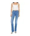 Mother The Insider Sneak High-waisted Bootcut Jeans In Loafers And Lassos
