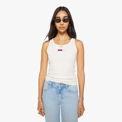 Mother The Runner Up Firecracker Shirt In White