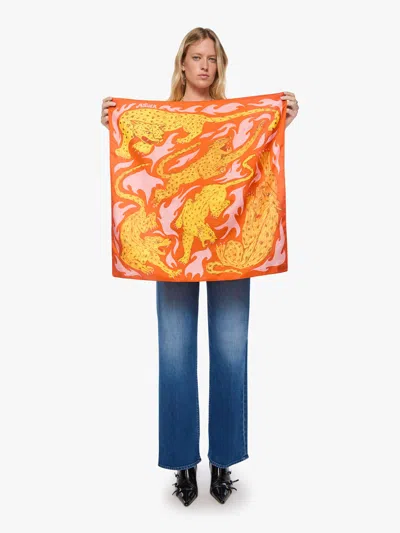 Mother The Scarf It Down Flaming Hot Cheetahs! In Yellow