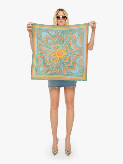 Mother The Scarf It Down Sun Baked In Green