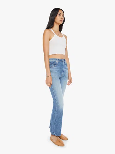 Mother The Scooter Ankle I'm A Winner Jeans In Multi