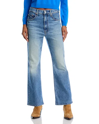 MOTHER THE SCOOTER HIGH RISE ANKLE JEANS IN IM A WINNER