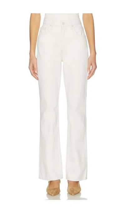 Mother The Scooter Skimp Jeans In White