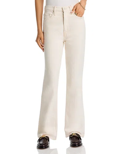 Mother The Scooter Skimp Jeans In Natural Selection In Neutral