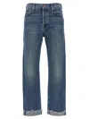 MOTHER MOTHER 'THE SCRAPPER CUFF ANKLE FRAY' JEANS