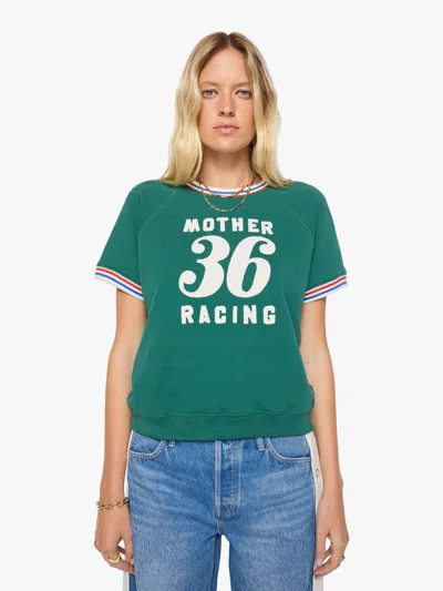 Mother The Short Sleeve Sport Concert Racing Shirt In Green