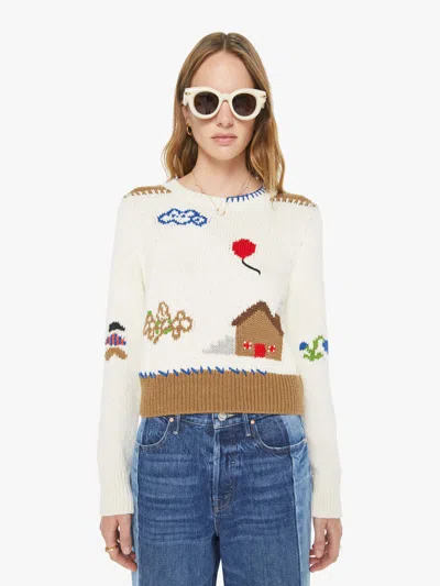 Mother The Shrunken Pullover Little House On Prairie Shirt In White