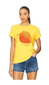 Mother Womens The Sinful Graphic-print Cotton-jersey T-shirt Fine Strawberry