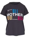Mother The Sinful Crewneck Tee In Grey