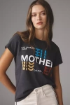 Mother The Sinful Crewneck Tee In Grey