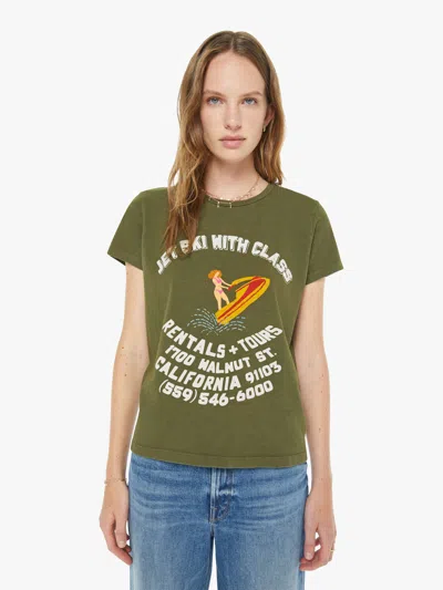 Mother The Sinful Jet Ski With Class T-shirt In Green