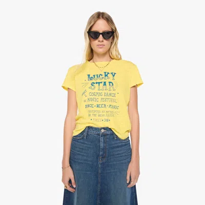 Mother The Sinful Lucky Star Shirt In Red