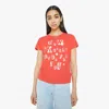 Mother The Sinful Short Sleeve Graphic T-shirt In White