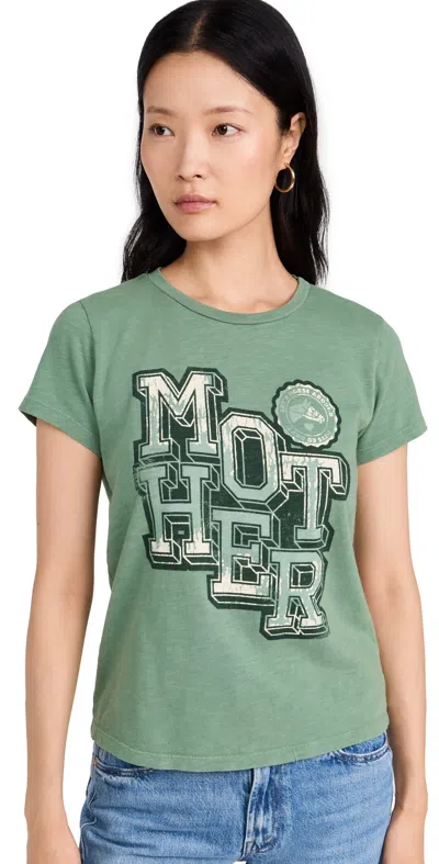 Mother The Sinful Graphic Tee In Green