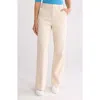Mother Mid-rise Cropped Jeans In Ecru