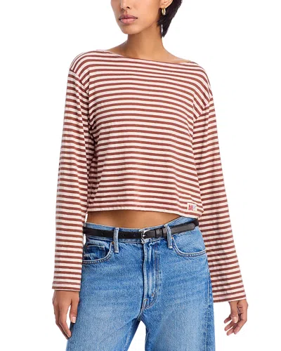 Mother The Skipper Bell Tee In Red