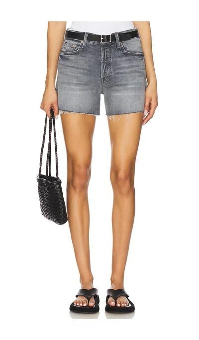 Mother The Skipper Short In Grey