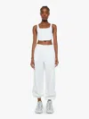 Mother The Skydiver Sneak Tooth Fairy Pants In Multi - Size Small In White