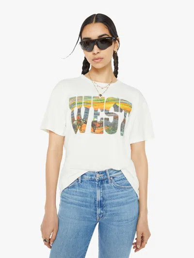 Mother The Sleep-over West Shirt In White