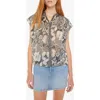 Mother The Slow Ride Button Down French Fairy Tale Sweater In Black - Size X-large In French Fairy Tale