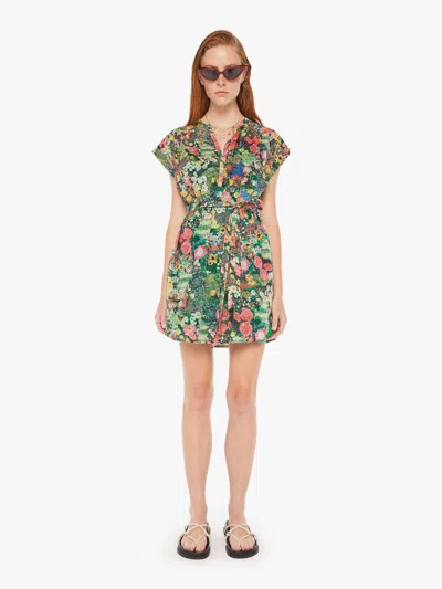Mother The Slow Ride Shirt Dress Pretty As A Picture In Black