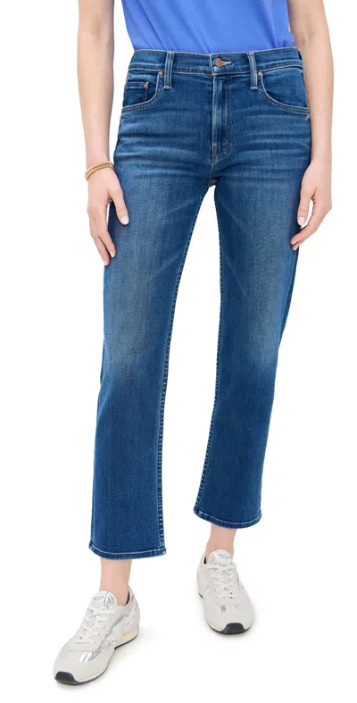 Mother The Smarty Trousers Flood Jeans Connect The Dots