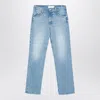 Mother The Smarty Slim Jeans In Blue