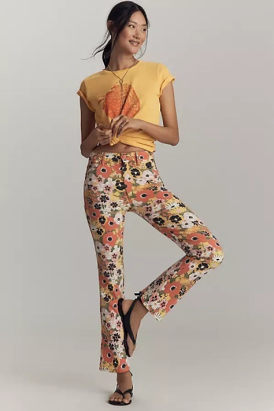 Mother The Smokin' Double Flood Mid-rise Ankle Jeans