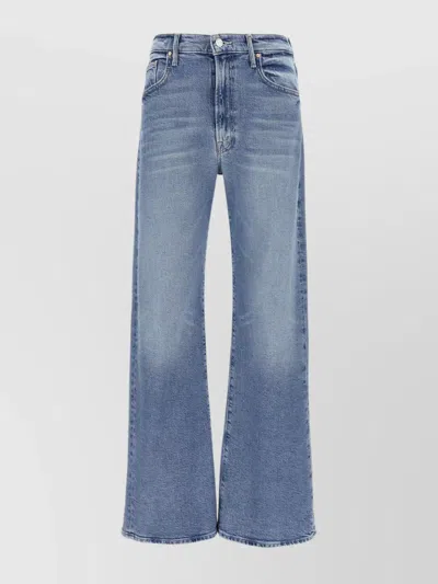 Mother 'the Sneak Lasso' Trousers In Blue