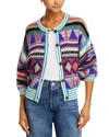Mother The Soaring High Alpaca-blend Cardigan In Freak Flag