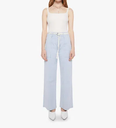 Mother The Spinner Utility Nerdy Jeans In Shows On The Road In Multi