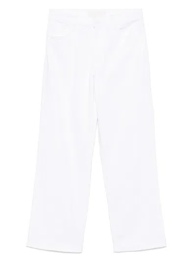MOTHER MOTHER THE SPINNER ZIP DENIM JEANS