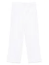Mother Patch Pocket Undercover Sneak Jeans In White