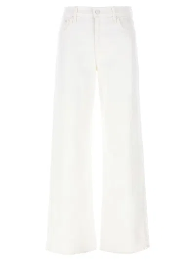 MOTHER MOTHER 'THE SPINNER ZIP SNEAK' JEANS
