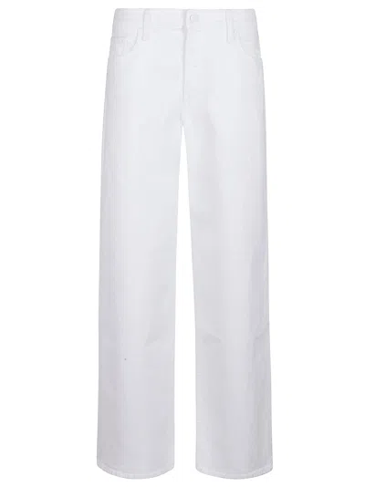 MOTHER THE SPINNER ZIP SNEAK JEANS