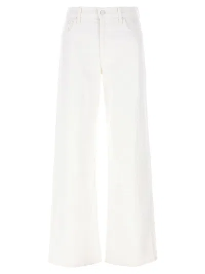 MOTHER THE SPINNER ZIP SNEAK JEANS
